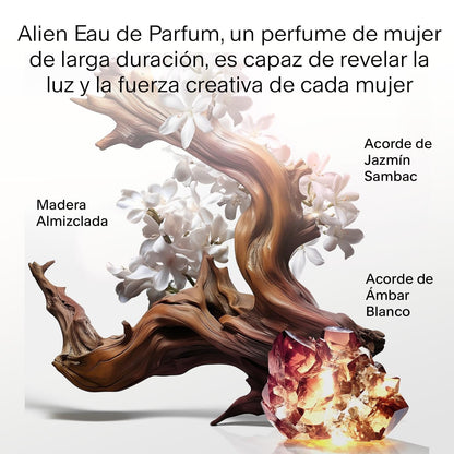 MUGLER Alien, Eau De Parfum, Perfume Para Mujer, Aroma Floral Con Matices Amaderados Y Ambarinos, Fragancia Extraordinaria, Recargable