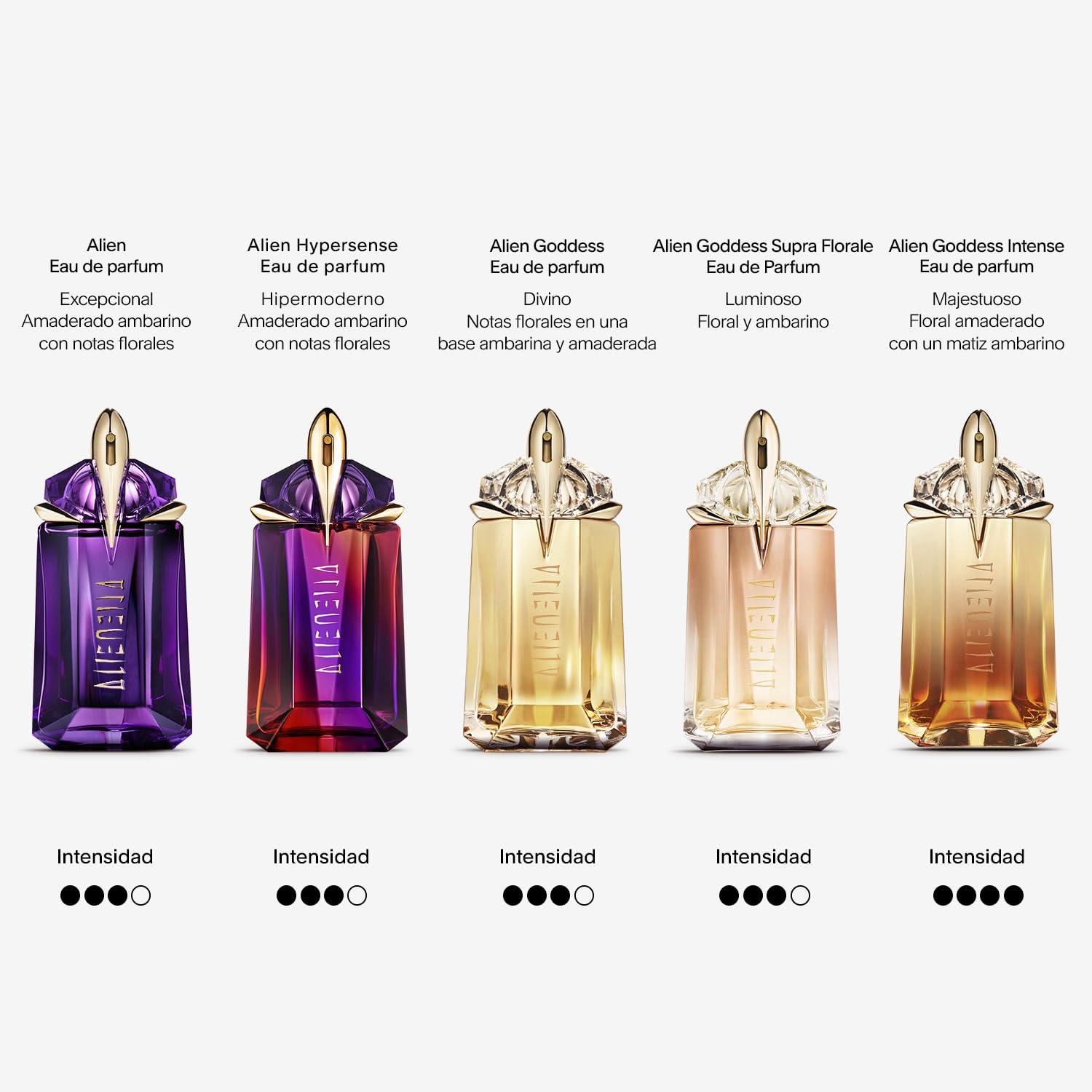 MUGLER Alien, Eau De Parfum, Perfume Para Mujer, Aroma Floral Con Matices Amaderados Y Ambarinos, Fragancia Extraordinaria, Recargable